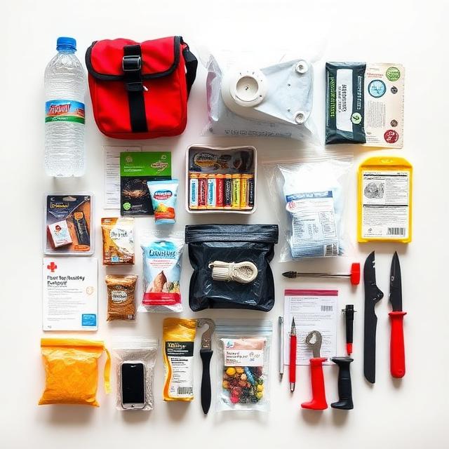 Hurricane emergency supply kit and vehicle preparation items for Louisiana families in Broussard and Youngsville
